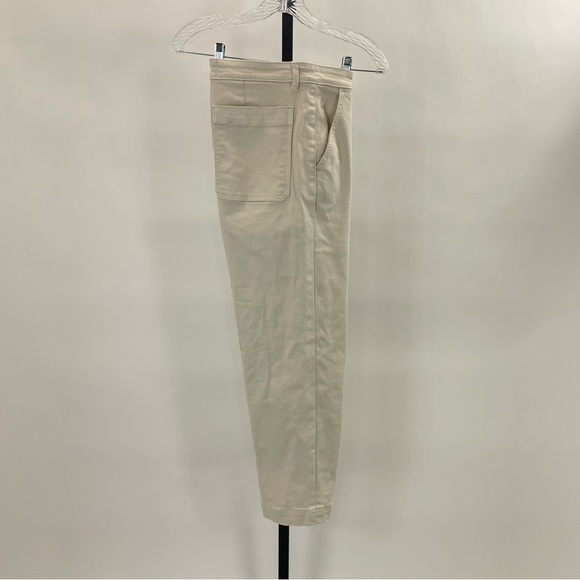 Everlane Straight Leg Cropped Jeans 8 Beige - Picture 9 of 13